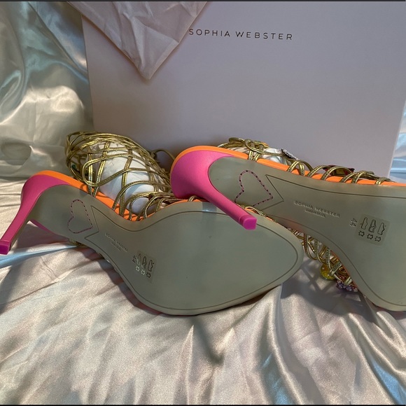 *BRAND NEW IN BOX* Sophia Webster Delphine Fruit Salad size 44 brand new - Picture 8 of 11